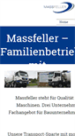 Mobile Screenshot of massfeller.de